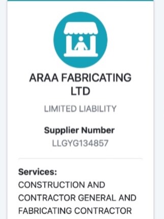Araa Fabricating Ltd